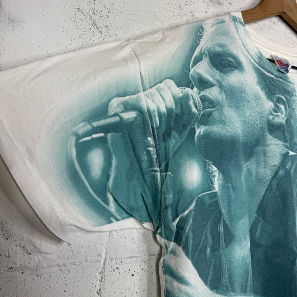 Hanes Heavyweights AOP Michael Bolton Graphic World Tour Tee XL - Picture 4 of 9